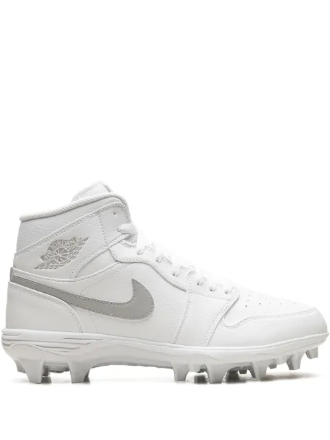 Jordan Jordan 1 Mid "White Grey Fog" cleats