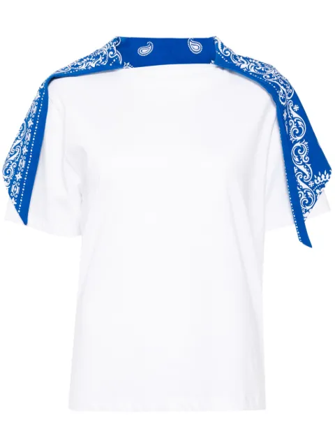 Batsheva playera con motivo de bandana