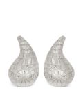 Oscar de la Renta textured earrings - Silver