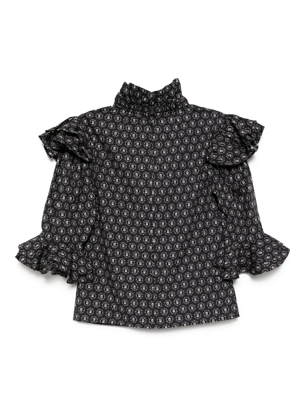 Batsheva Antoinette blouse - Zwart