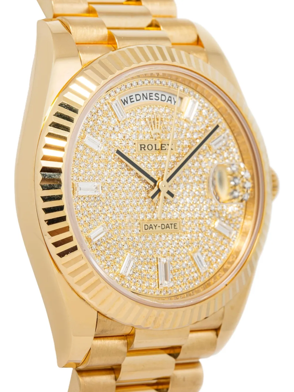 Pre-owned Rolex  Day-date 40mm In Gold