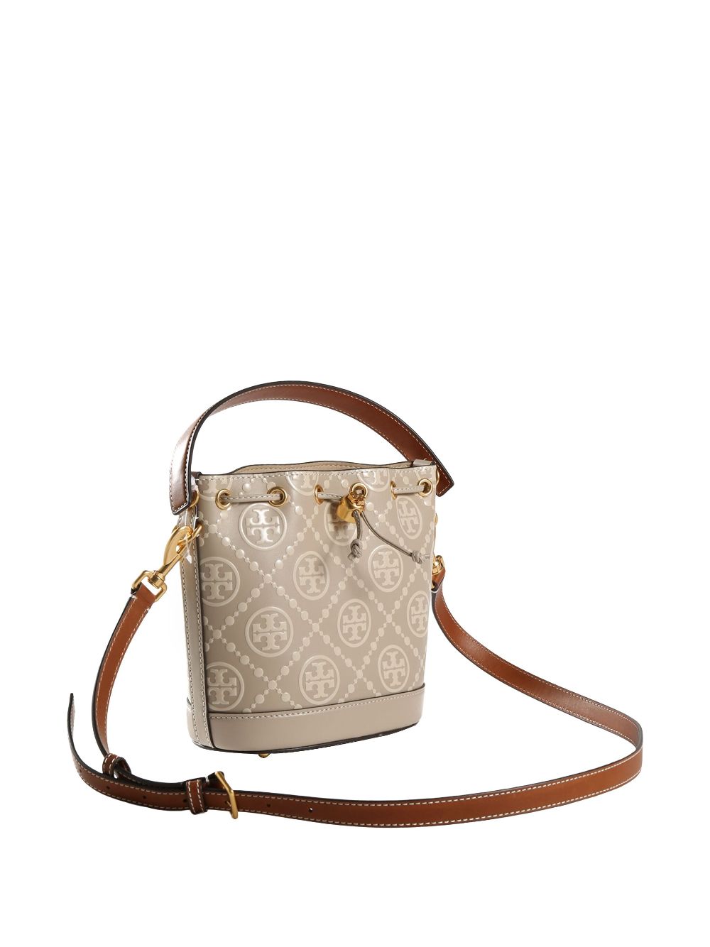 Tory Burch T-Monogram bucket bag - Neutrals