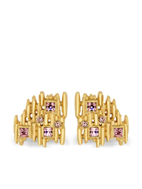 Oscar de la Renta Fine Line earrings