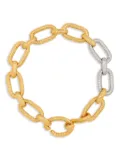 Oscar de la Renta Mosaic O chain-link necklace - Gold
