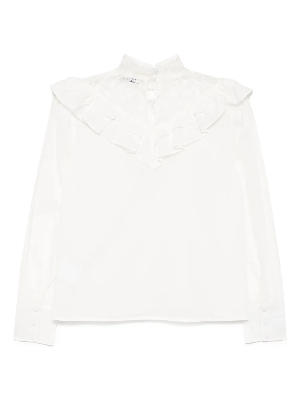 Batsheva Pêche blouse - Wit