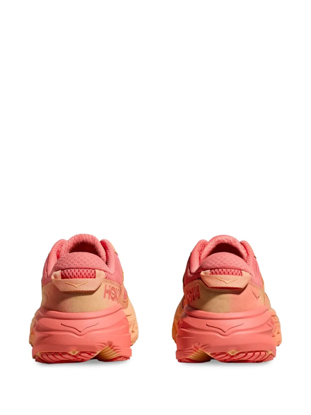 HOKA Vibrant Bloom Bondi L sneakers Oranje