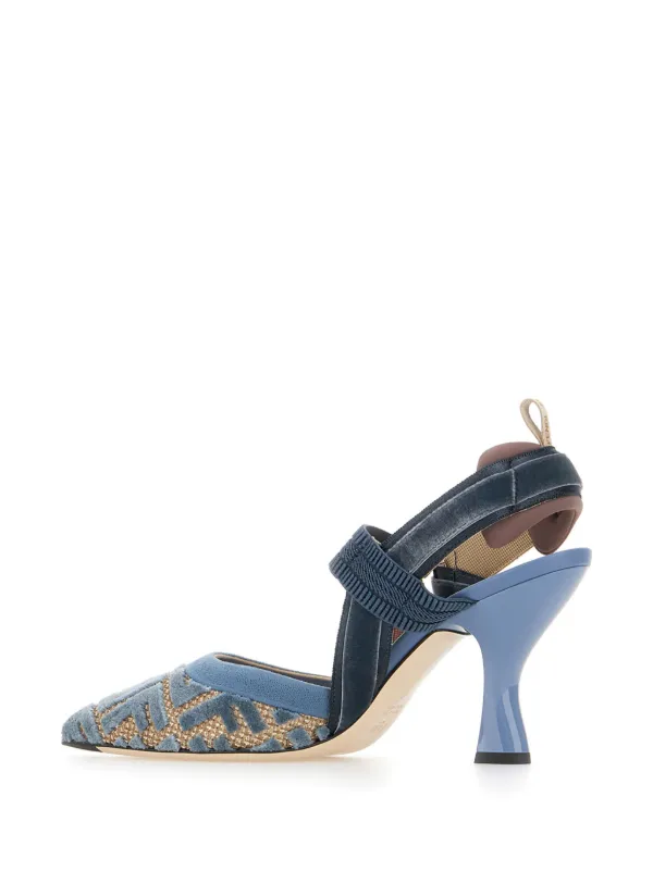 FENDI 85mm Colibri Pumps | Blue | FARFETCH FENDI 85mm Colibri Pumps | Blue | FARFETCH