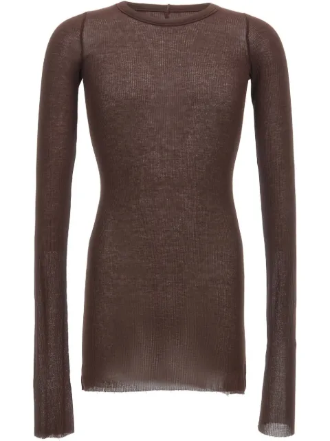 Rick Owens ribbed T-shirt