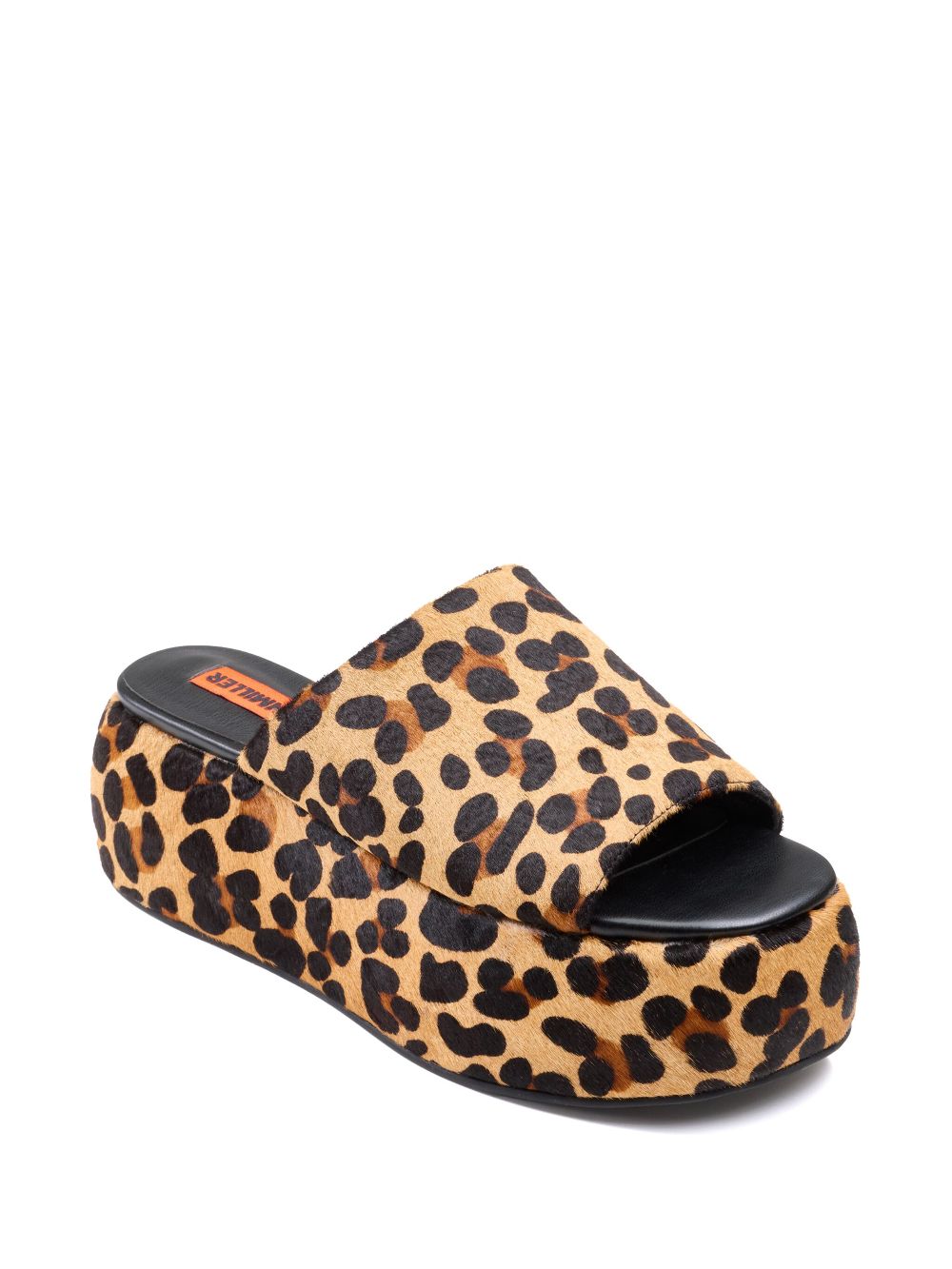 Simon Miller leopard-print slides Neutrals