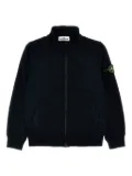Stone Island Junior Compass-badge zipped sweatshirt - Blue