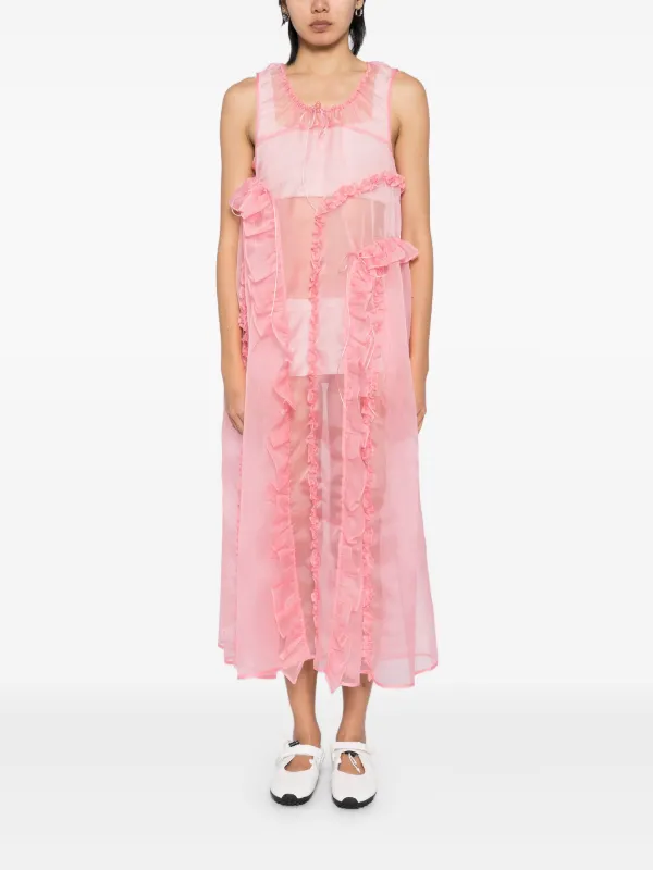 Cecilie Bahnsen Opal Dress | Pink | FARFETCH