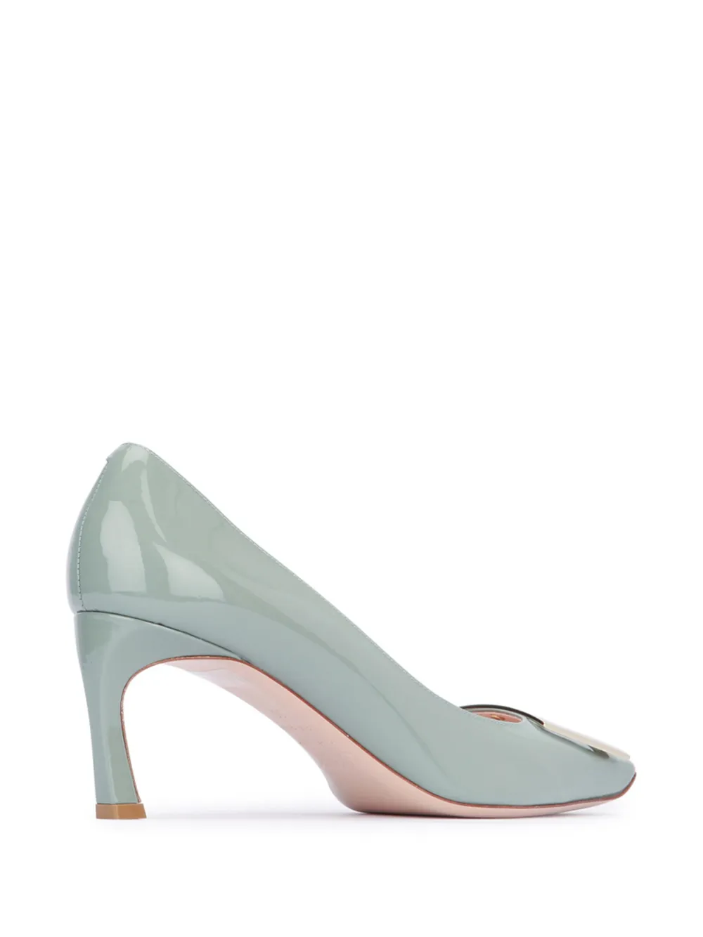 Roger Vivier 70mm Trompette Pumps | Grey | FARFETCH