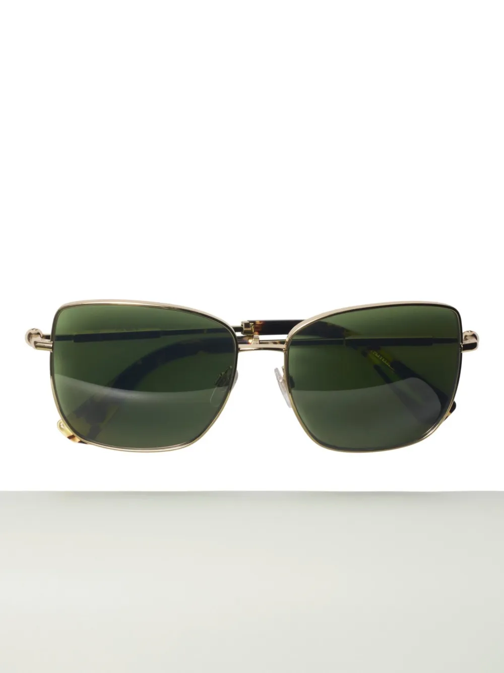 Burberry Eyewear Zonnebril met vierkant montuur Goud