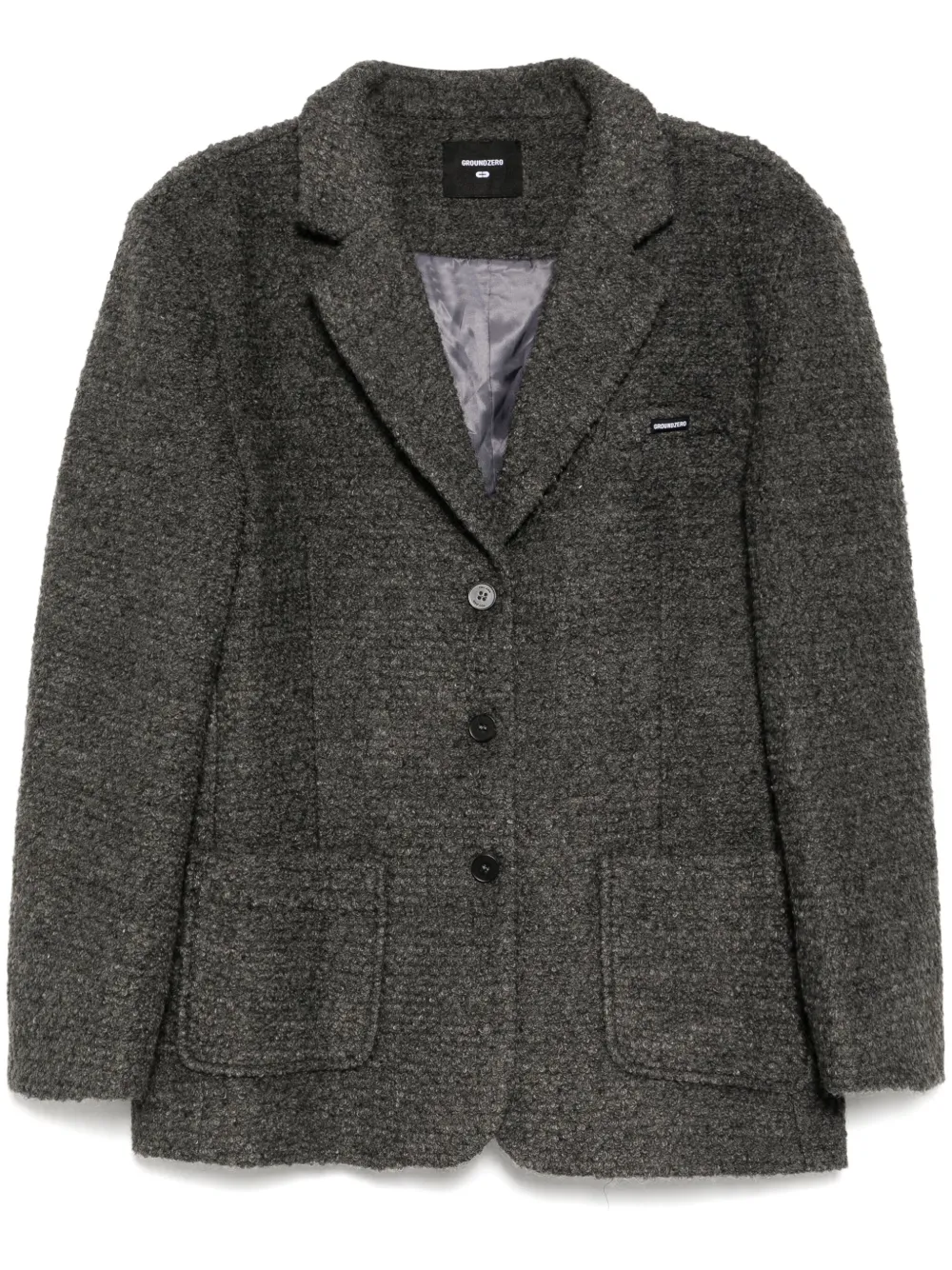 single-breasted blazer