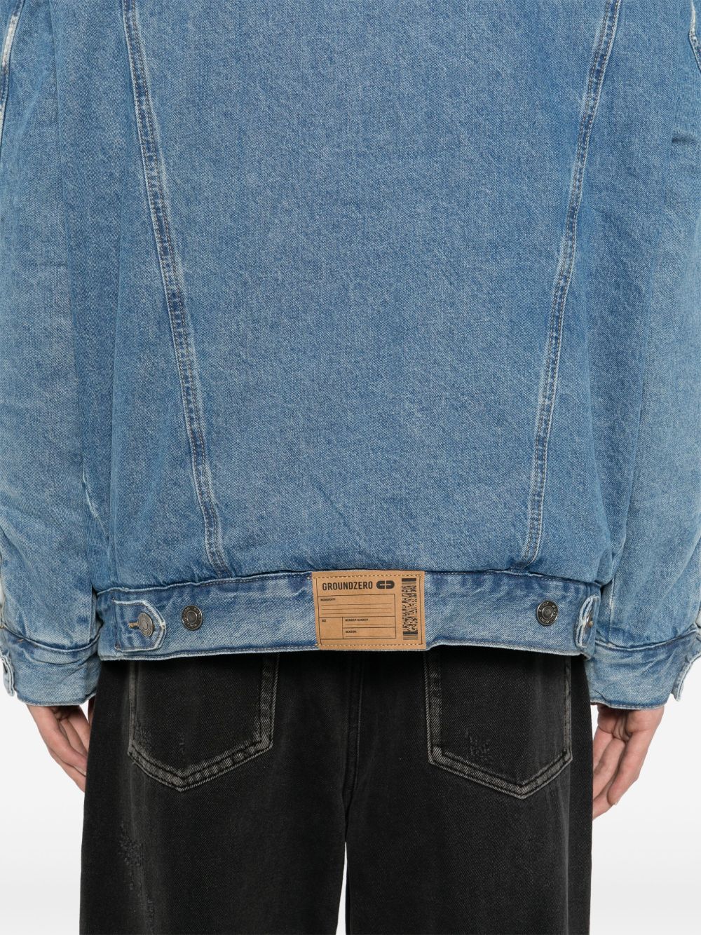 GROUND ZERO BUTTON-UP DENIM JACKET