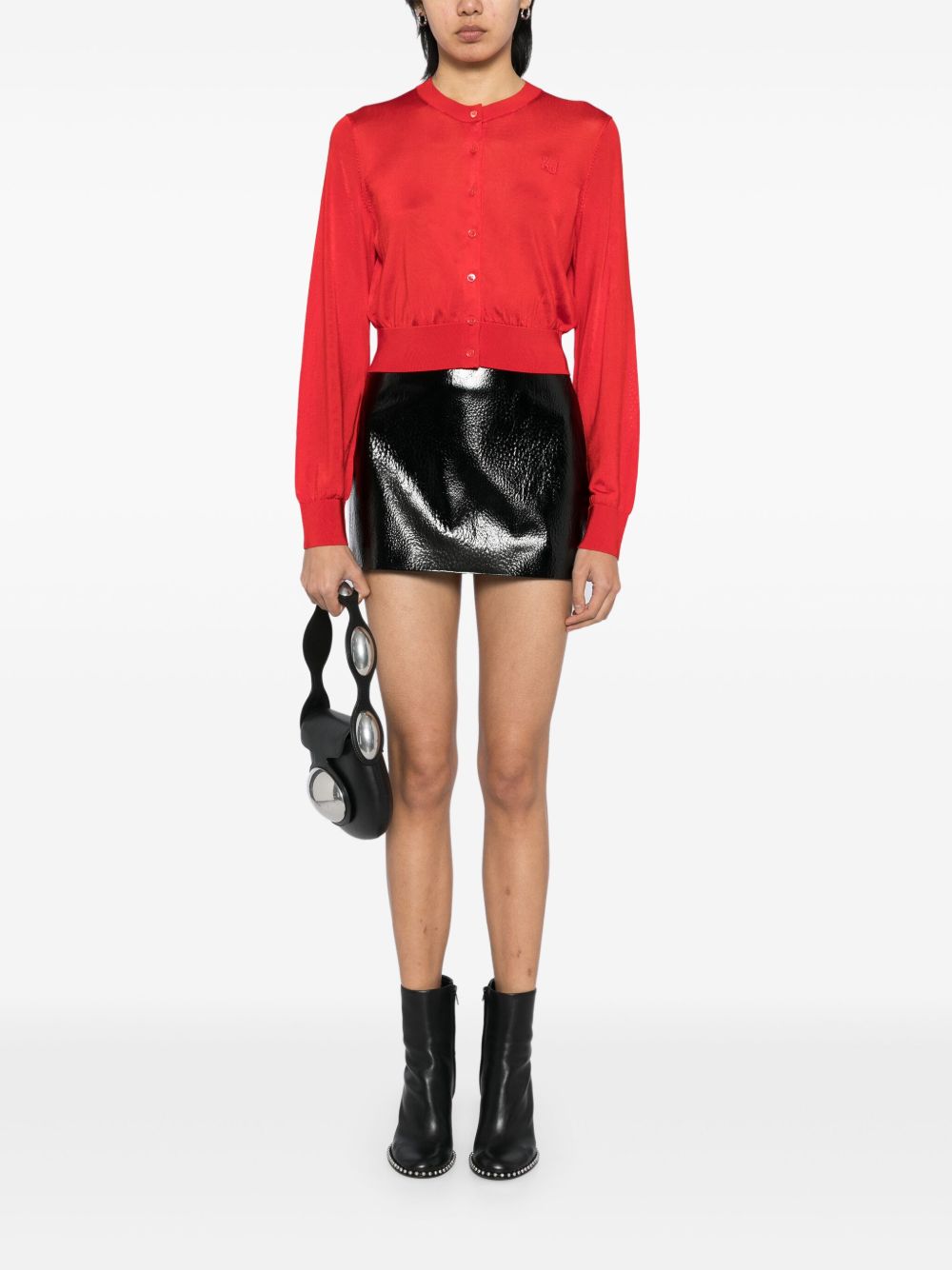 Alexander Wang Cropped vest - Rood