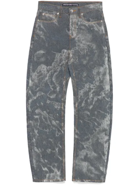 Alexander Wang jeans con tiro bajo