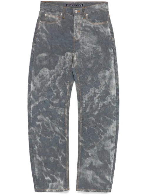 Jean bootcut à taille basse - Alexander Wang - Modalova