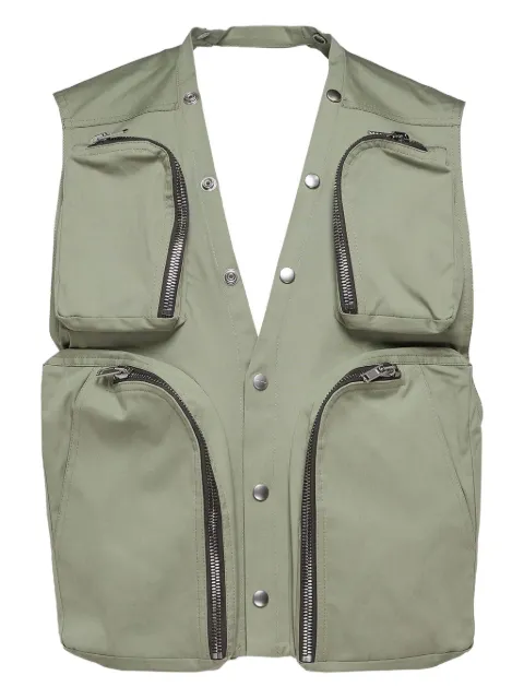 Rick Owens multi-pocket gilet