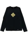 Ground Zero graphic-print T-shirt - Black