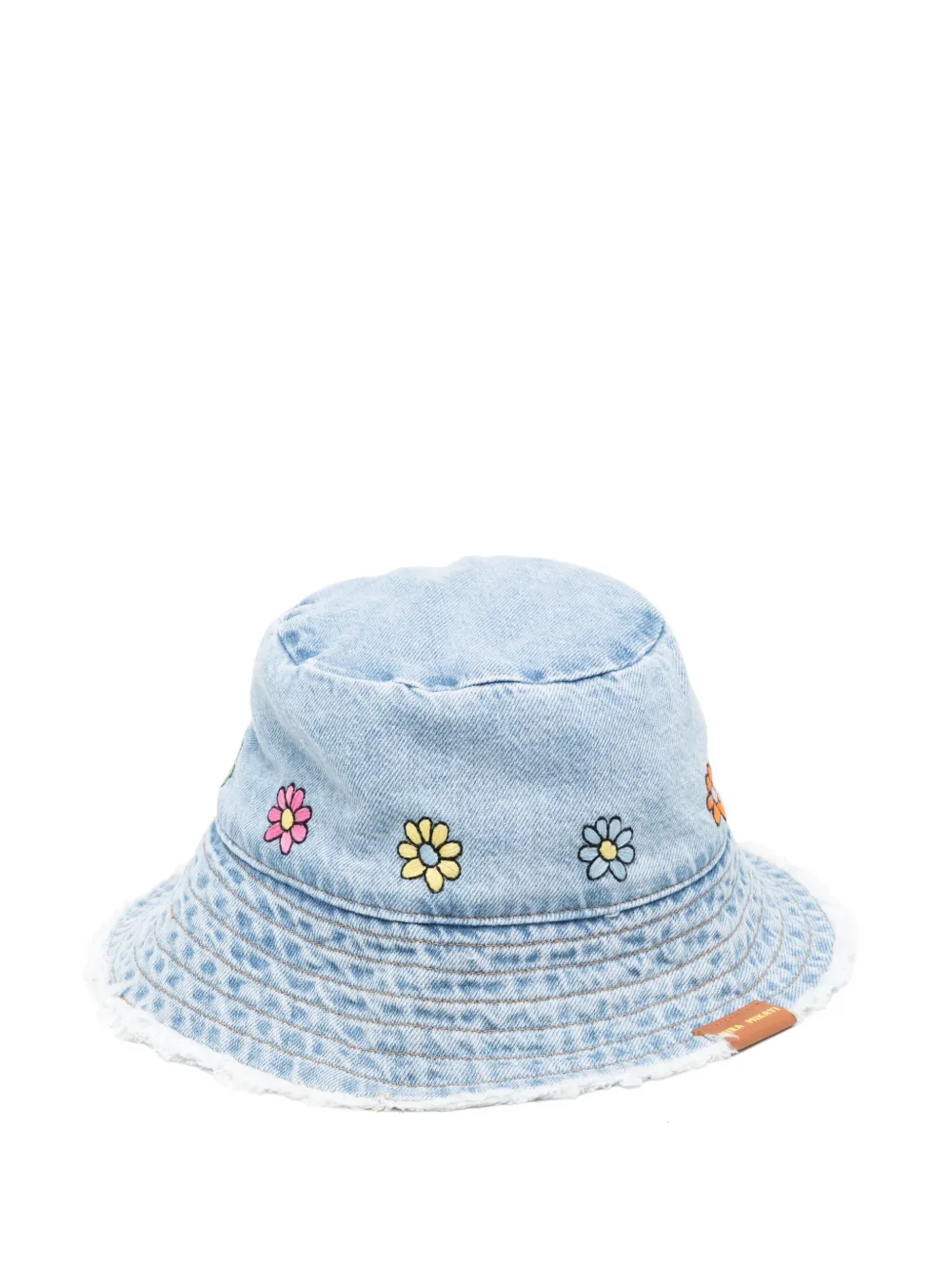 Mira Mikati bob en jean brodé | bleu | Image 1