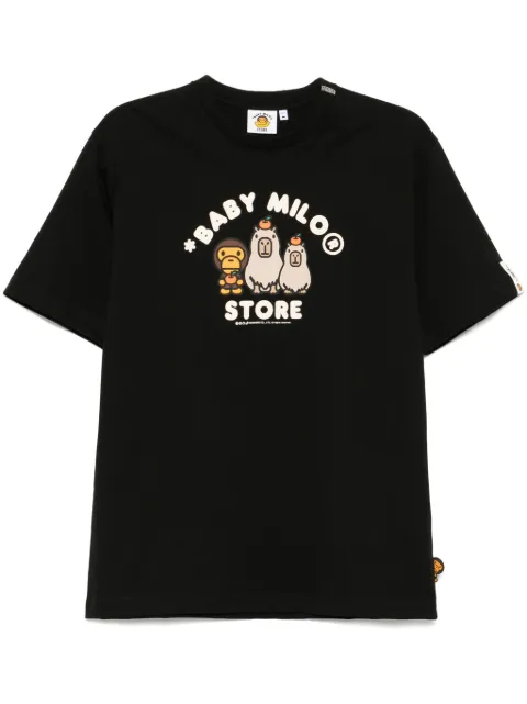 *BABY MILO® STORE BY *A BATHING APE® logo print T-shirt