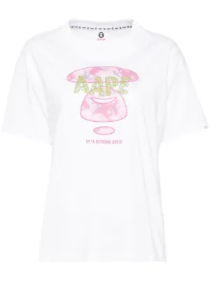 Collina Strada graphic-print Organic Cotton T-shirt | White | FARFETCH