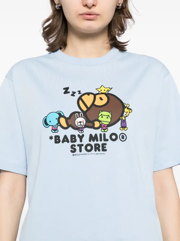 APE Tシャツ A BATHING APE® グラフィック Tシャツ | ブルー | FARFETCH JP