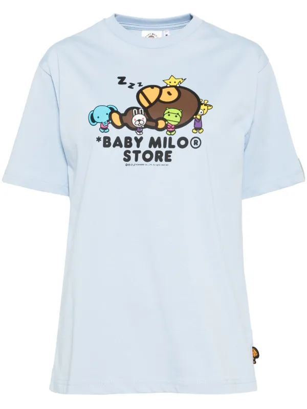 A BATHING APE® グラフィック Tシャツ | ブルー | FARFETCH JP