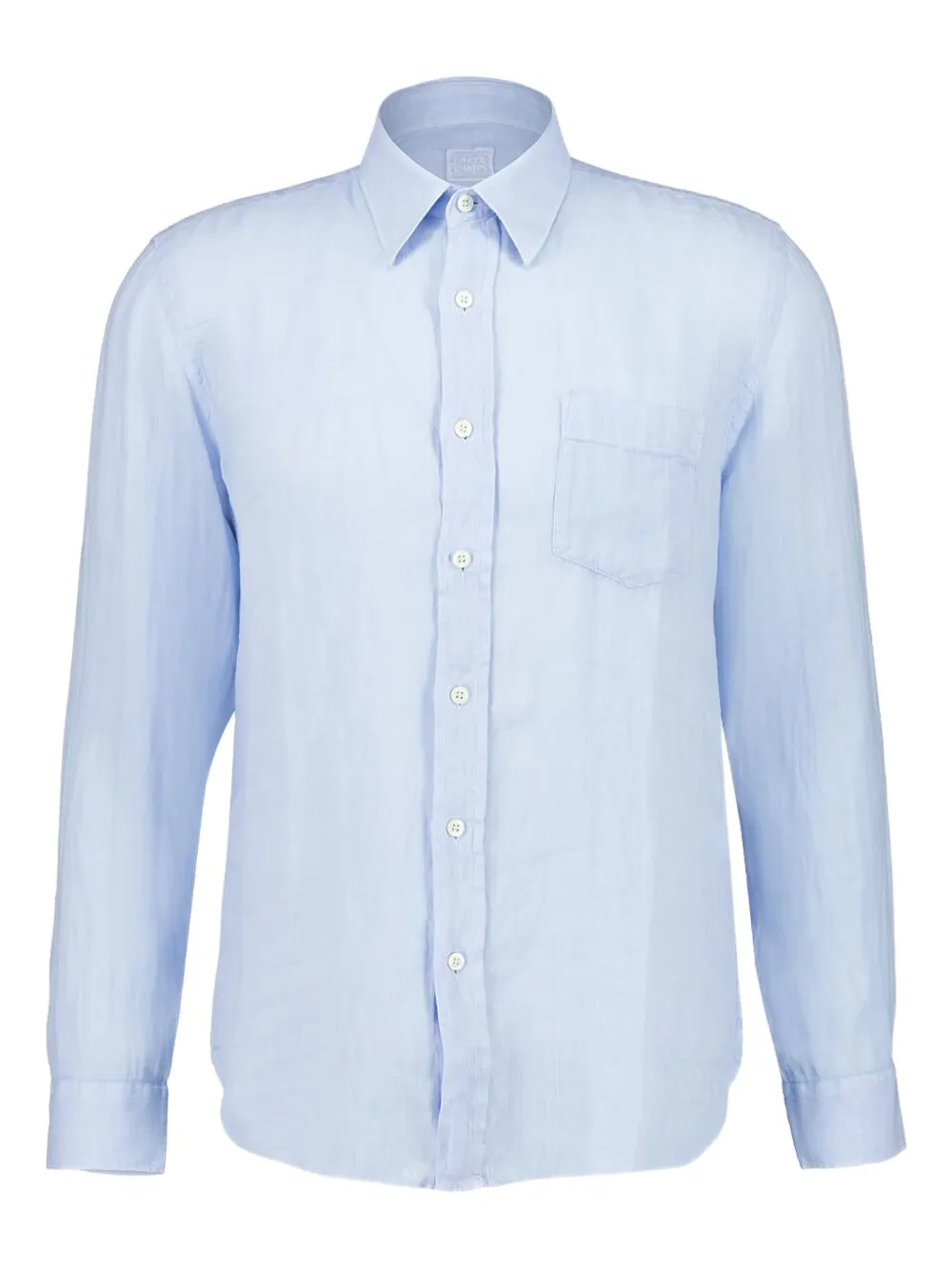 120% Lino Camisa de linho | Azul | Image 1