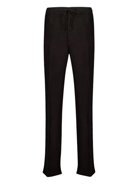 120% Lino pantalones rectos