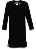 CHANEL Pre-Owned 1997 collarless coat - Black