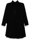 CHANEL Pre-Owned 2002 setup suit jacket skirt - Black