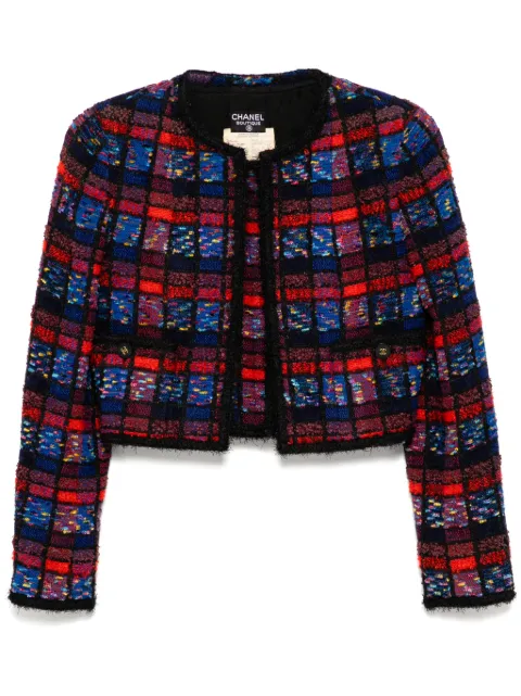 CHANEL Pre-Owned 1994 ensemble collarless jacket sleeveless top