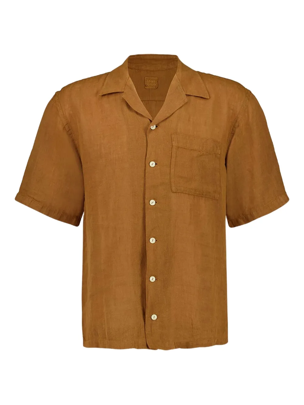120% Lino camisa de lino | marrón | Image 1