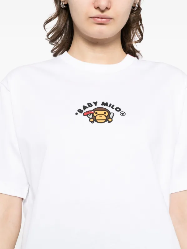A BATHING APE® ロゴ Tシャツ | ホワイト | FARFETCH JP