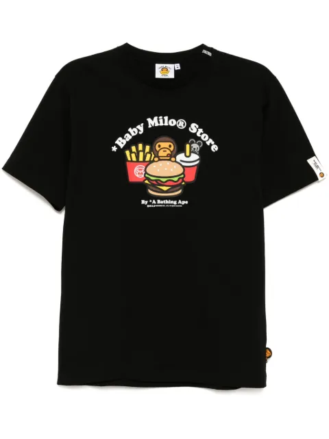 *BABY MILO® STORE BY *A BATHING APE® playera con estampado gráfico