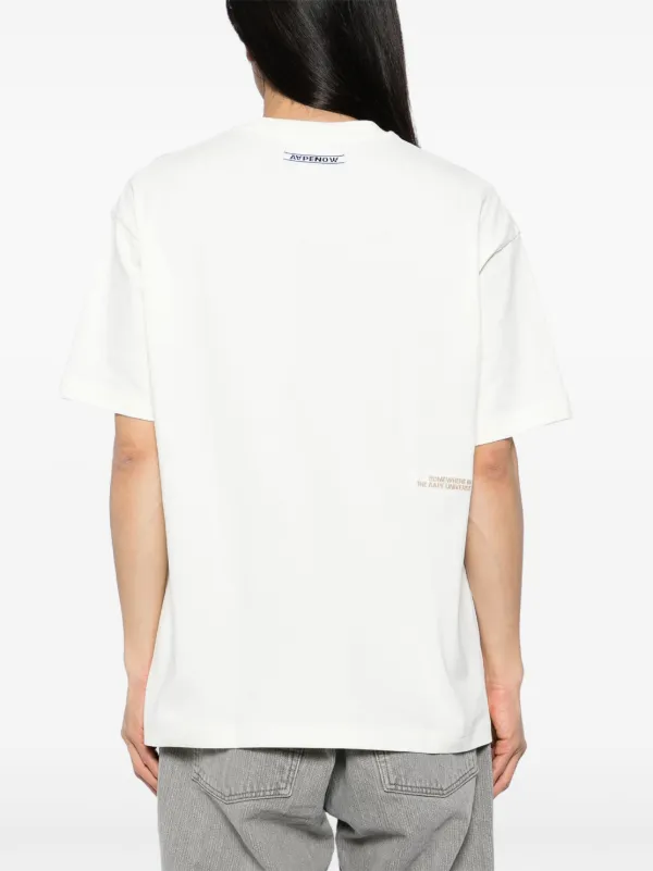 A BATHING APE® Check-print Cotton T-shirt - Farfetch