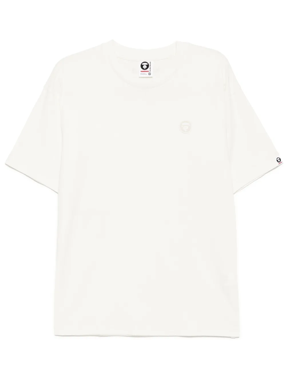 AAPE BY *A BATHING APE® logo-patch T-shirt