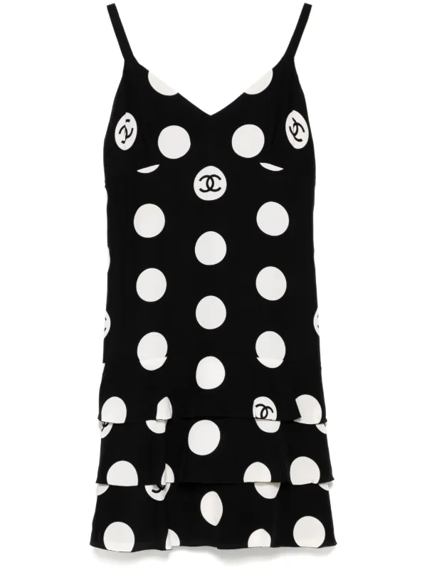 CHANEL Pre-Owned 1997 Sleeveless Dress Black FARFETCH PH - Main Image