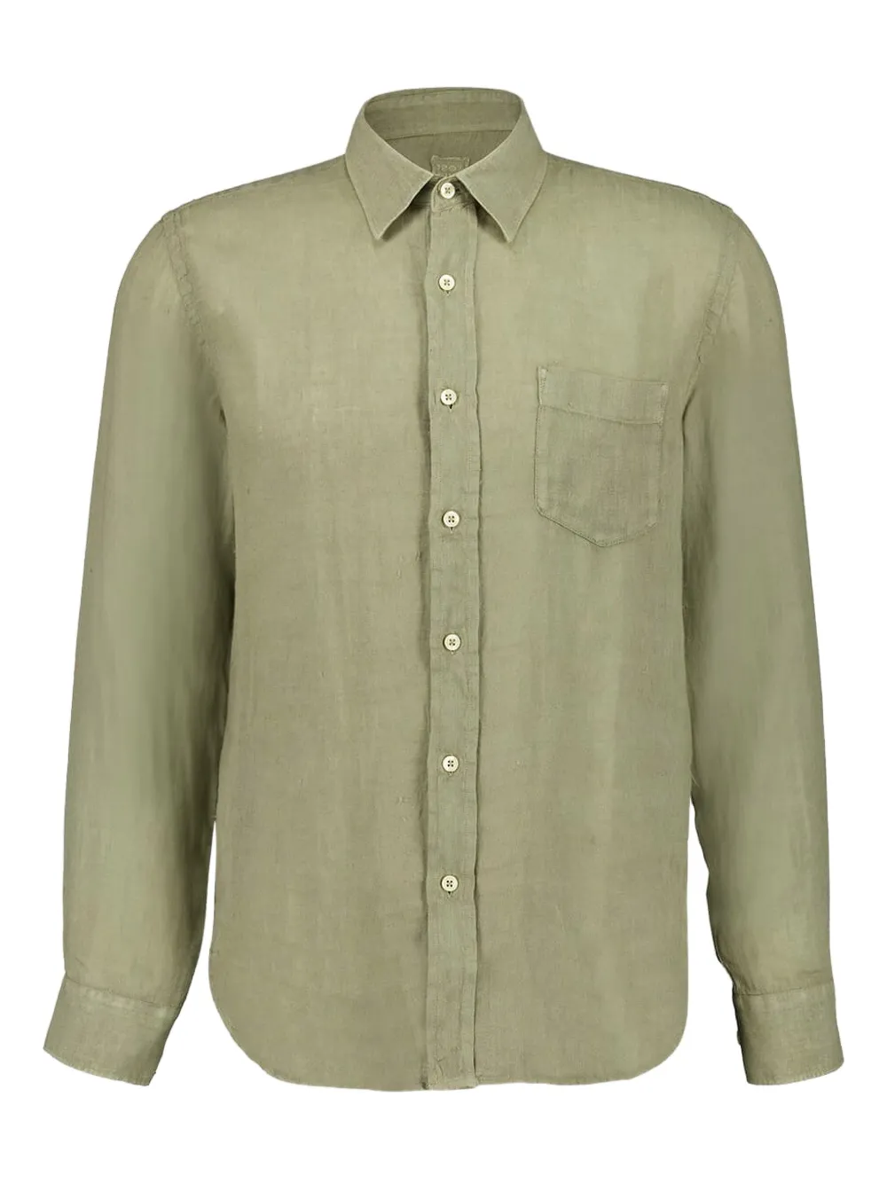 120% Lino camisa de lino | verde | Image 1