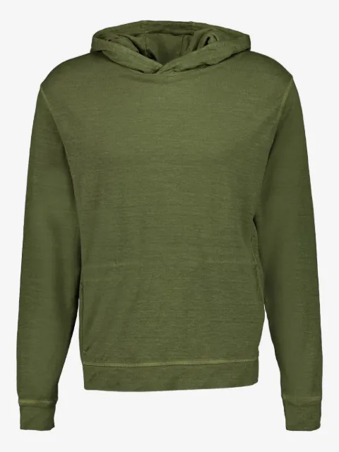 120% Lino hoodie en lin mélangé