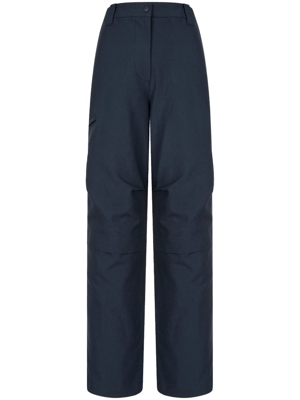 drawstring-ankle trousers