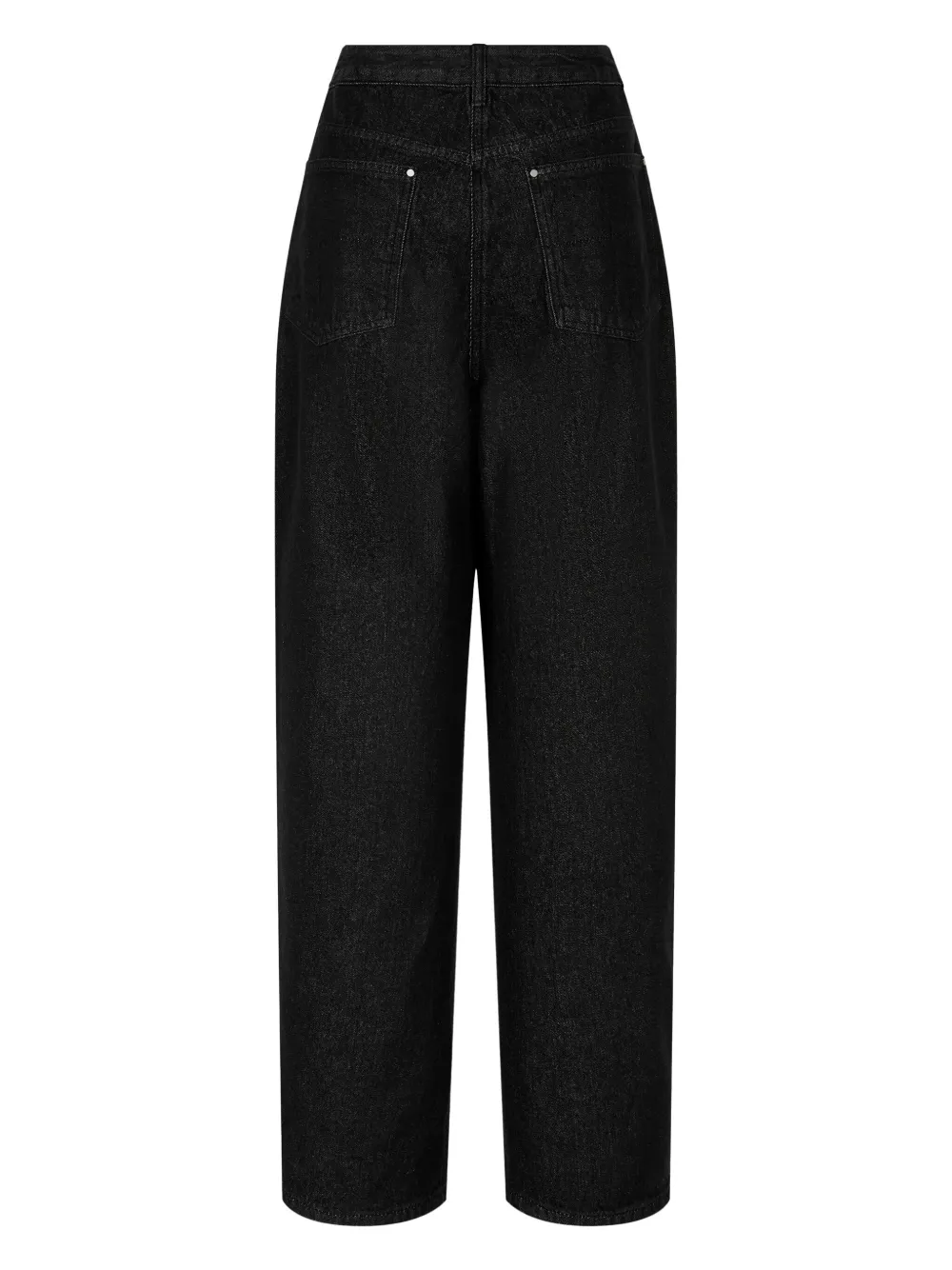 STUDIO TOMBOY Katoenen straight jeans - Zwart