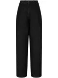 STUDIO TOMBOY cotton straight jeans - Black