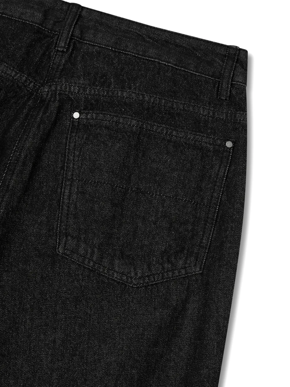 STUDIO TOMBOY Katoenen straight jeans Zwart