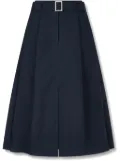 STUDIO TOMBOY city belted two-tuck skirt - Blue