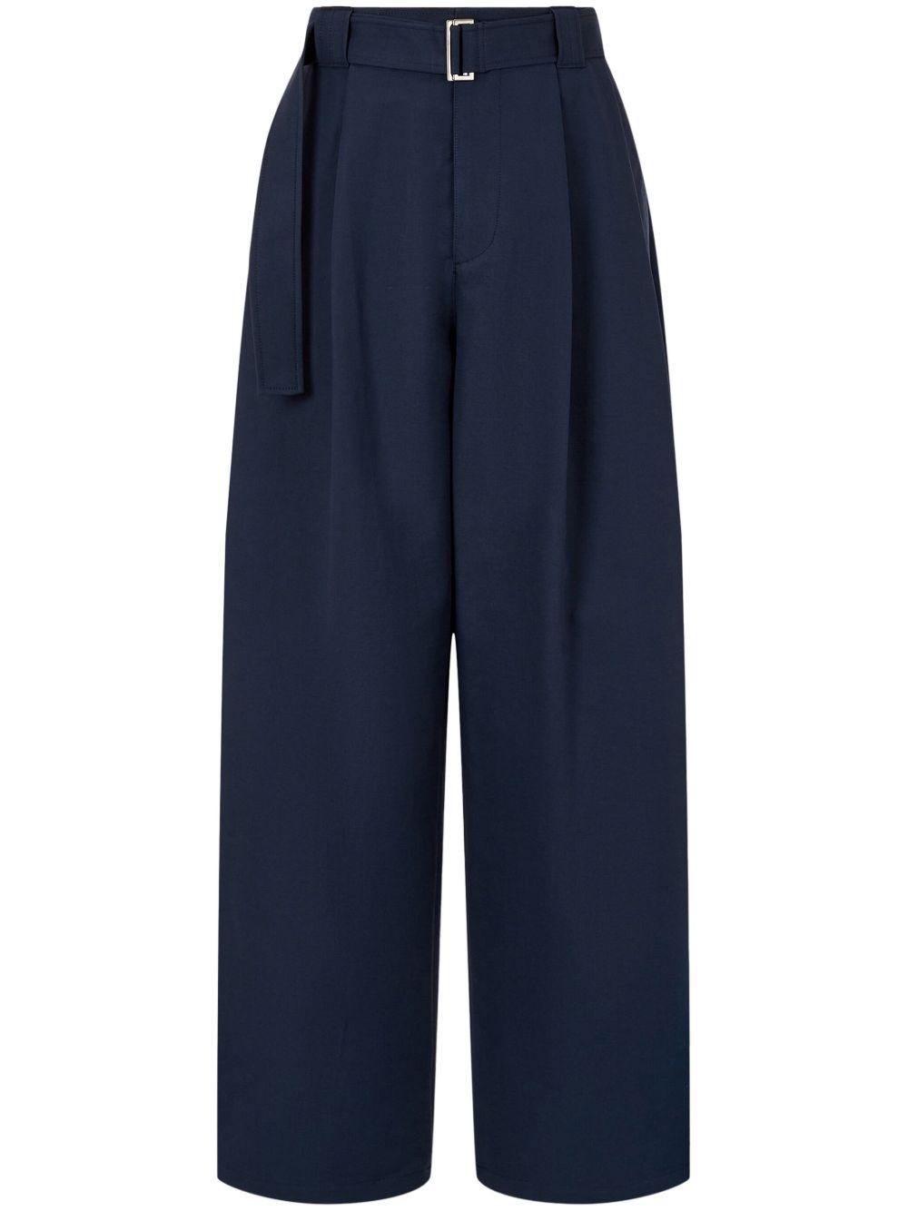 STUDIO TOMBOY belted trousers - Blue