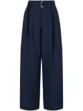 STUDIO TOMBOY belted trousers - Blue