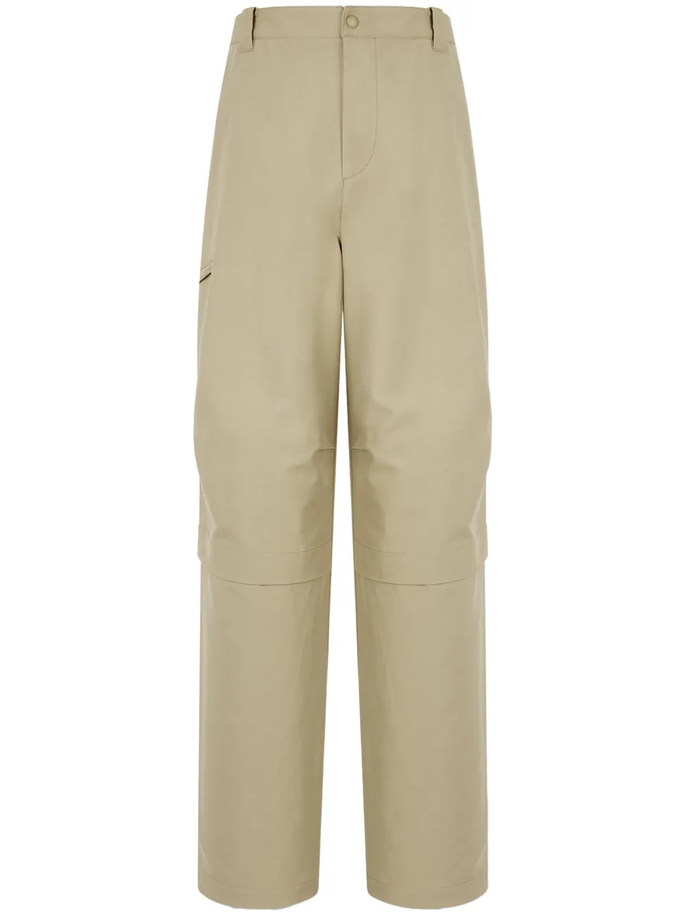 straight-leg trousers